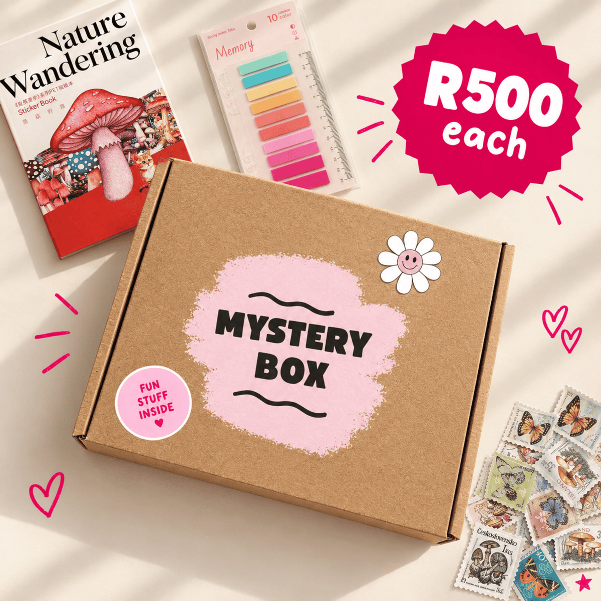 Bubblegumfringe journaling mystery box - 2026 edition