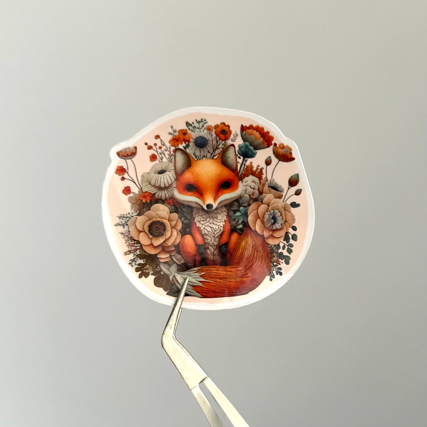 Fox premium diecut sticker