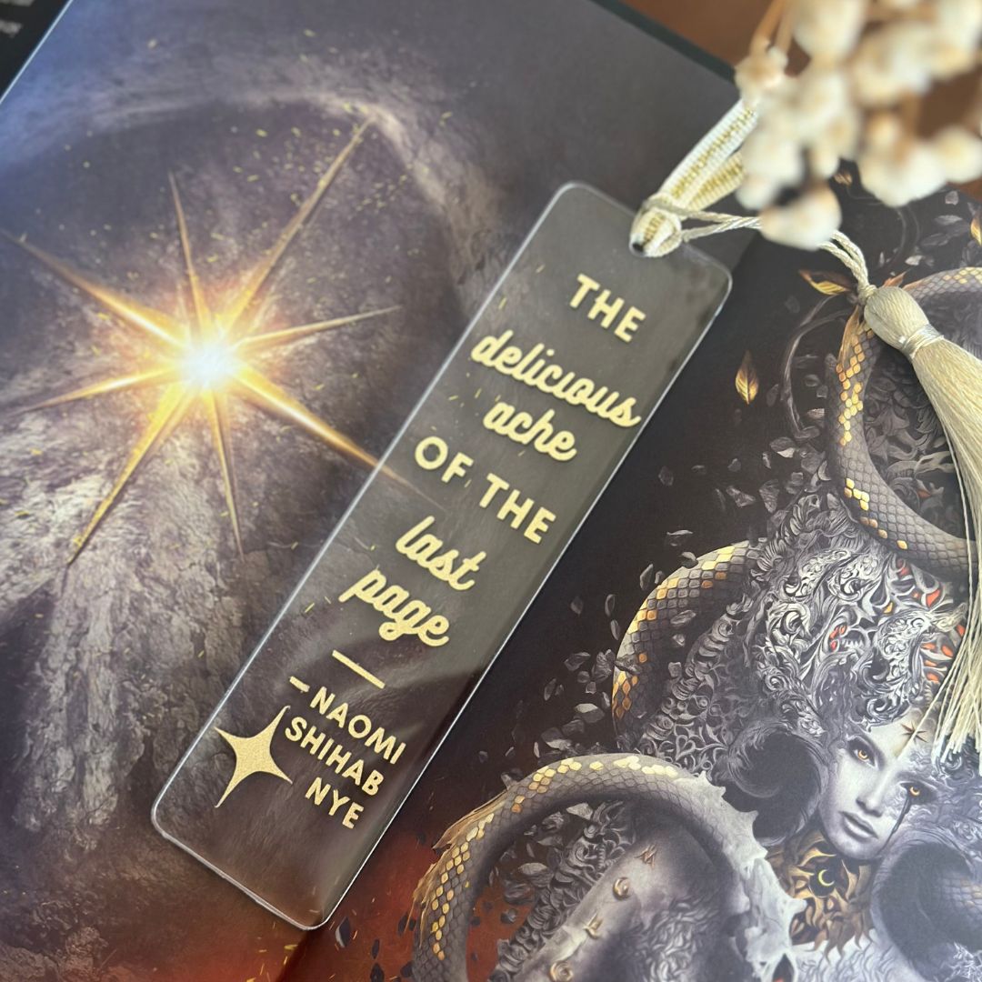 Acrylic Bookmark - Delicious Ache - Opulent Archives