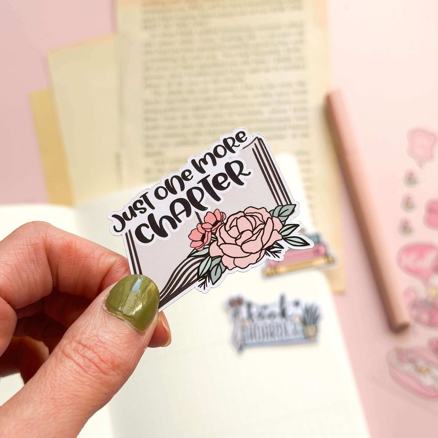 Bookish sticker pack - style 1