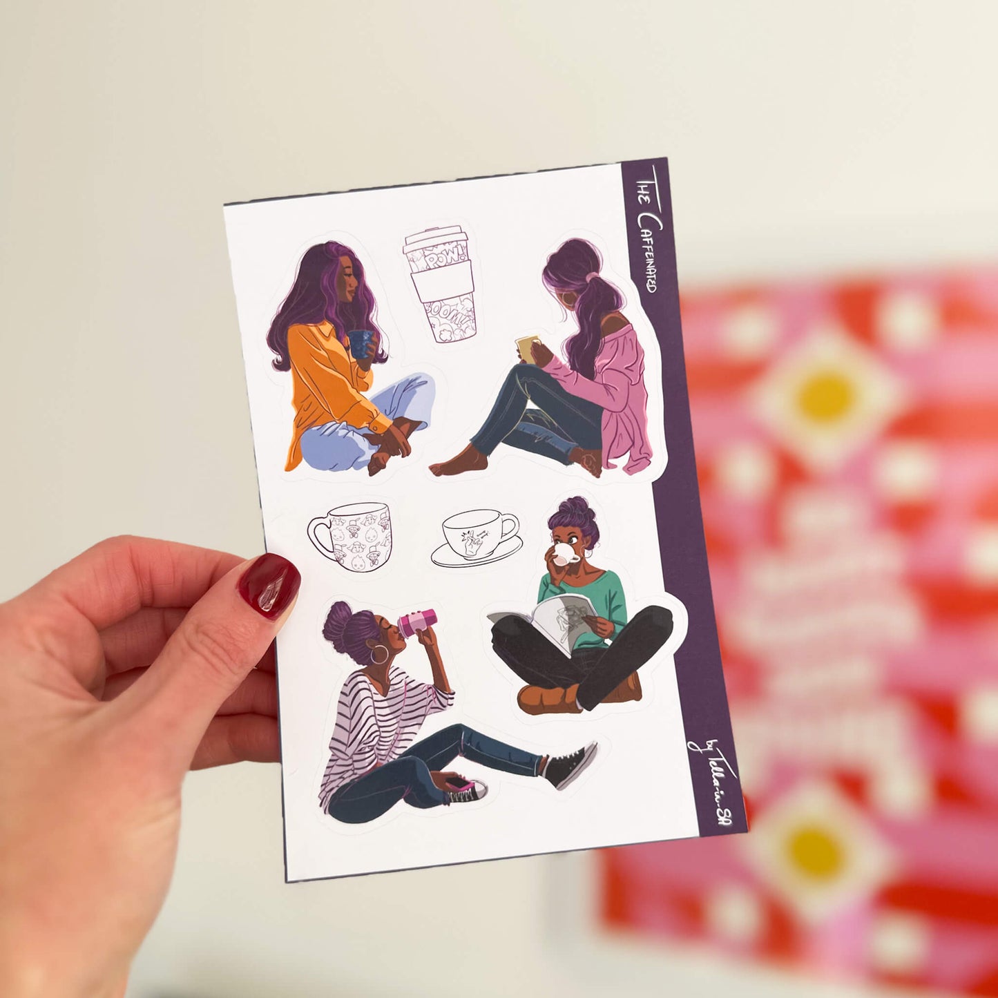 Sticker sheets by Tella in SA