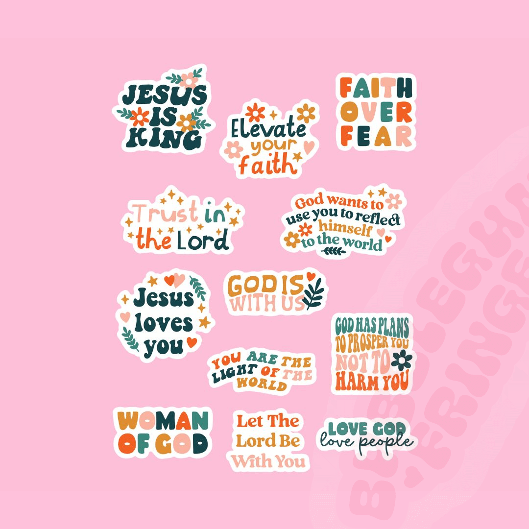 Faith sticker pack