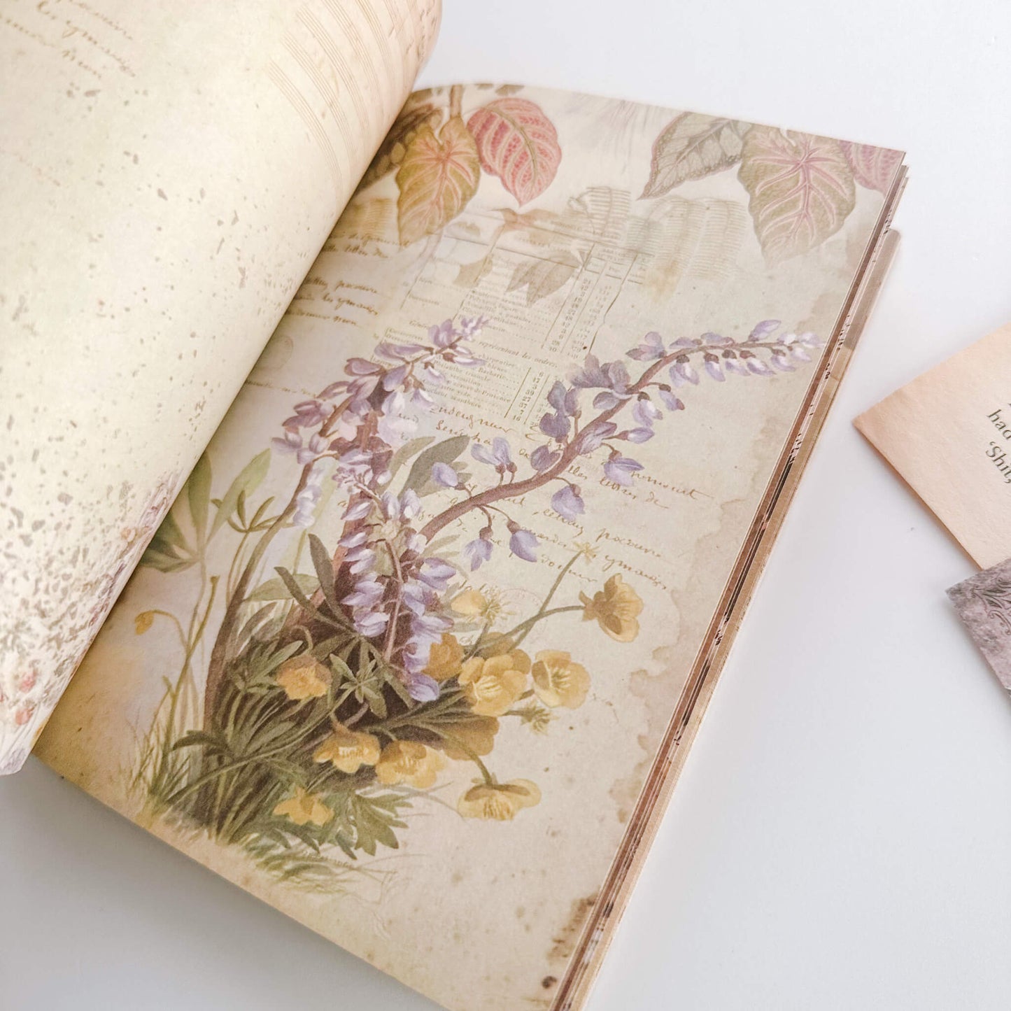Decorative paper pack - Floral collection - 40pcs