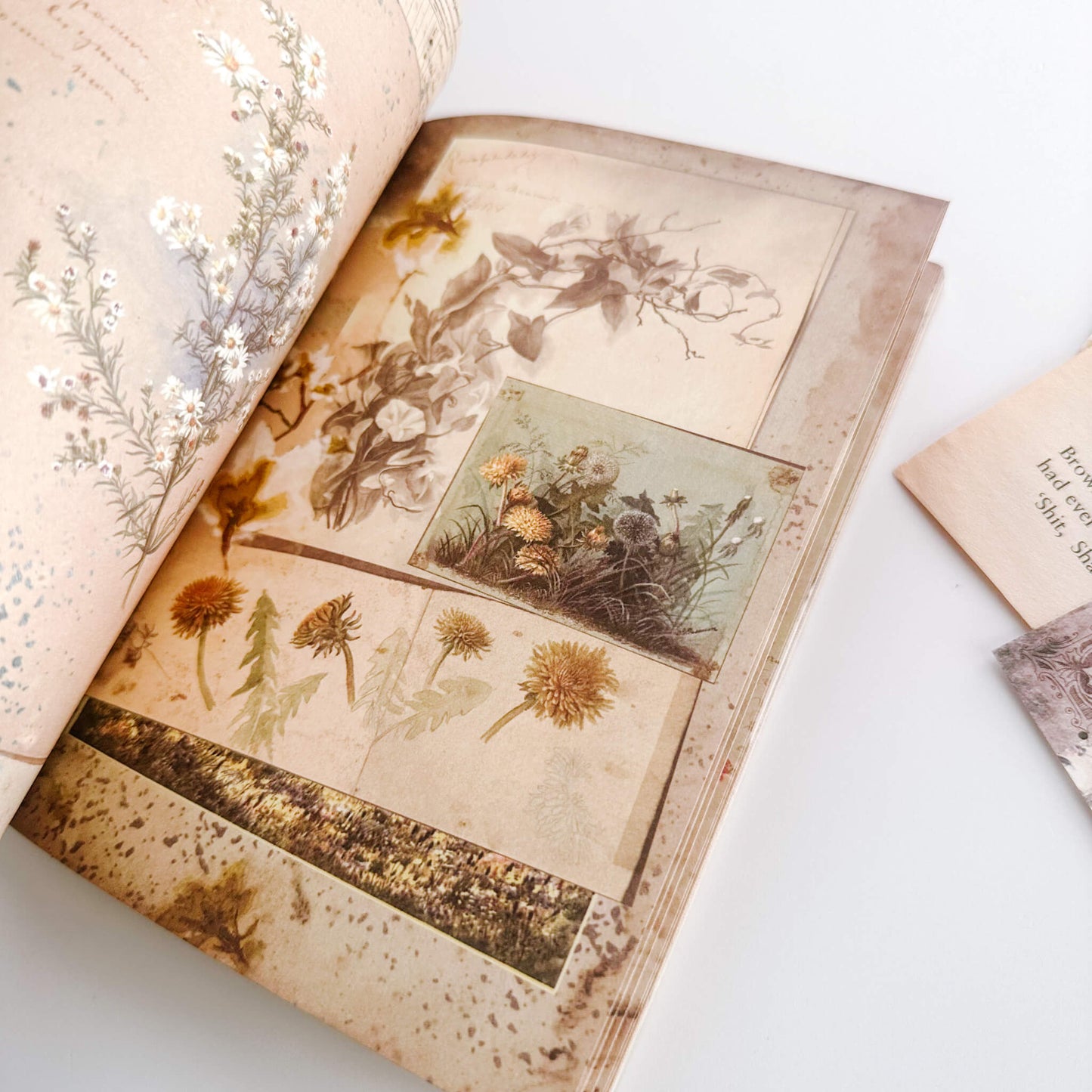 Decorative paper pack - Floral collection - 40pcs