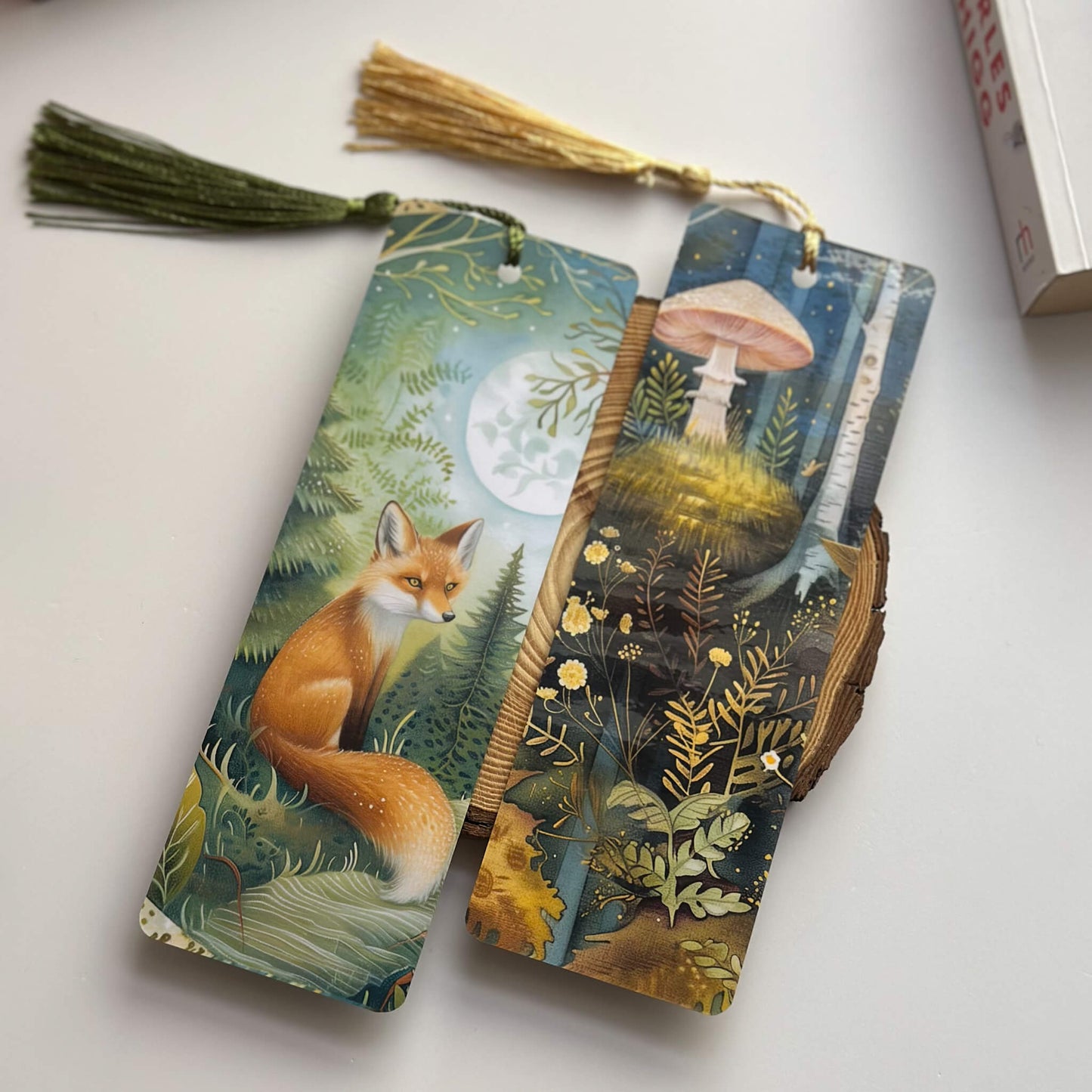 Forest woodlands Bookmark sets