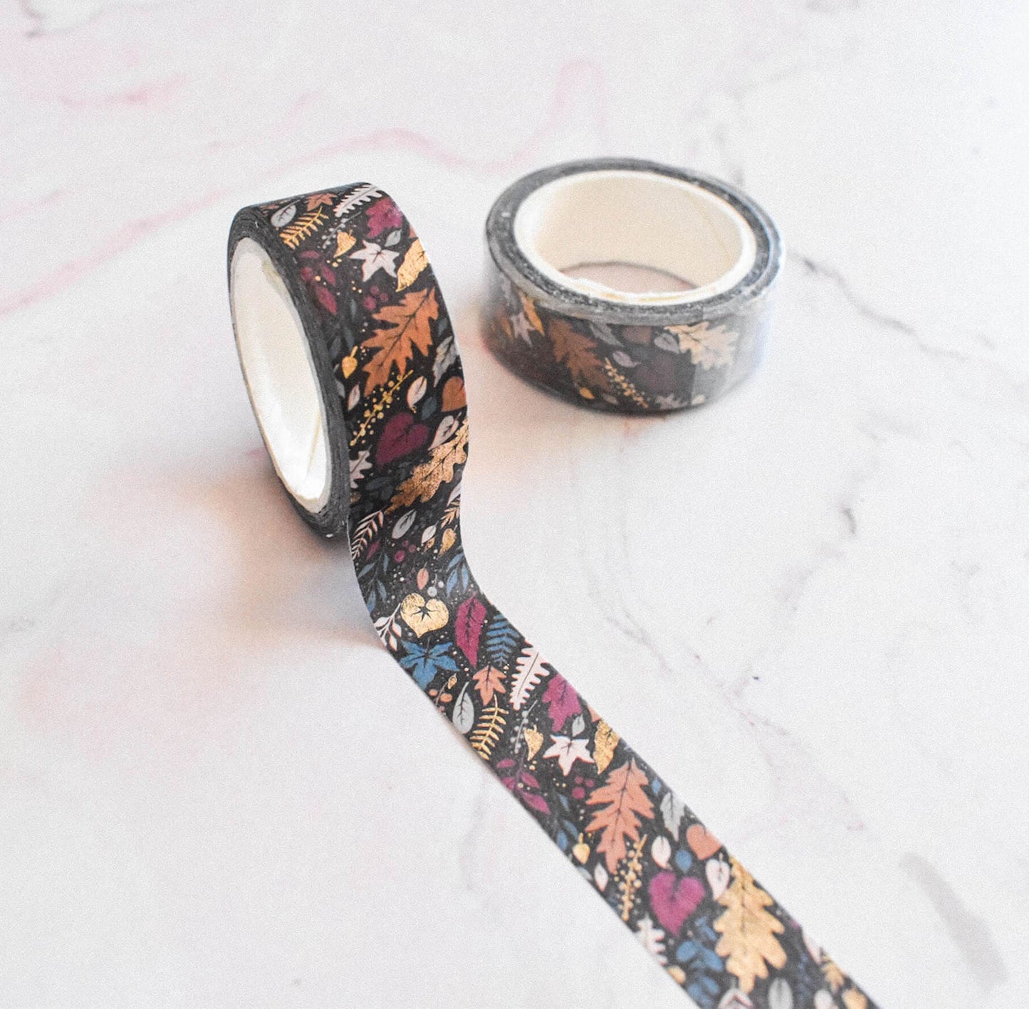 Less than perfect Gold autumn washi tape - 7m