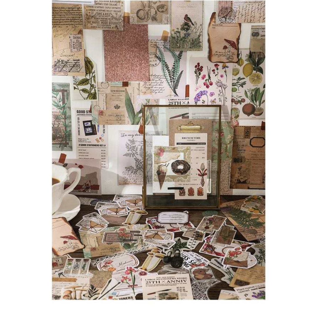 Nature themed mega ephemera bundle - 260pcs