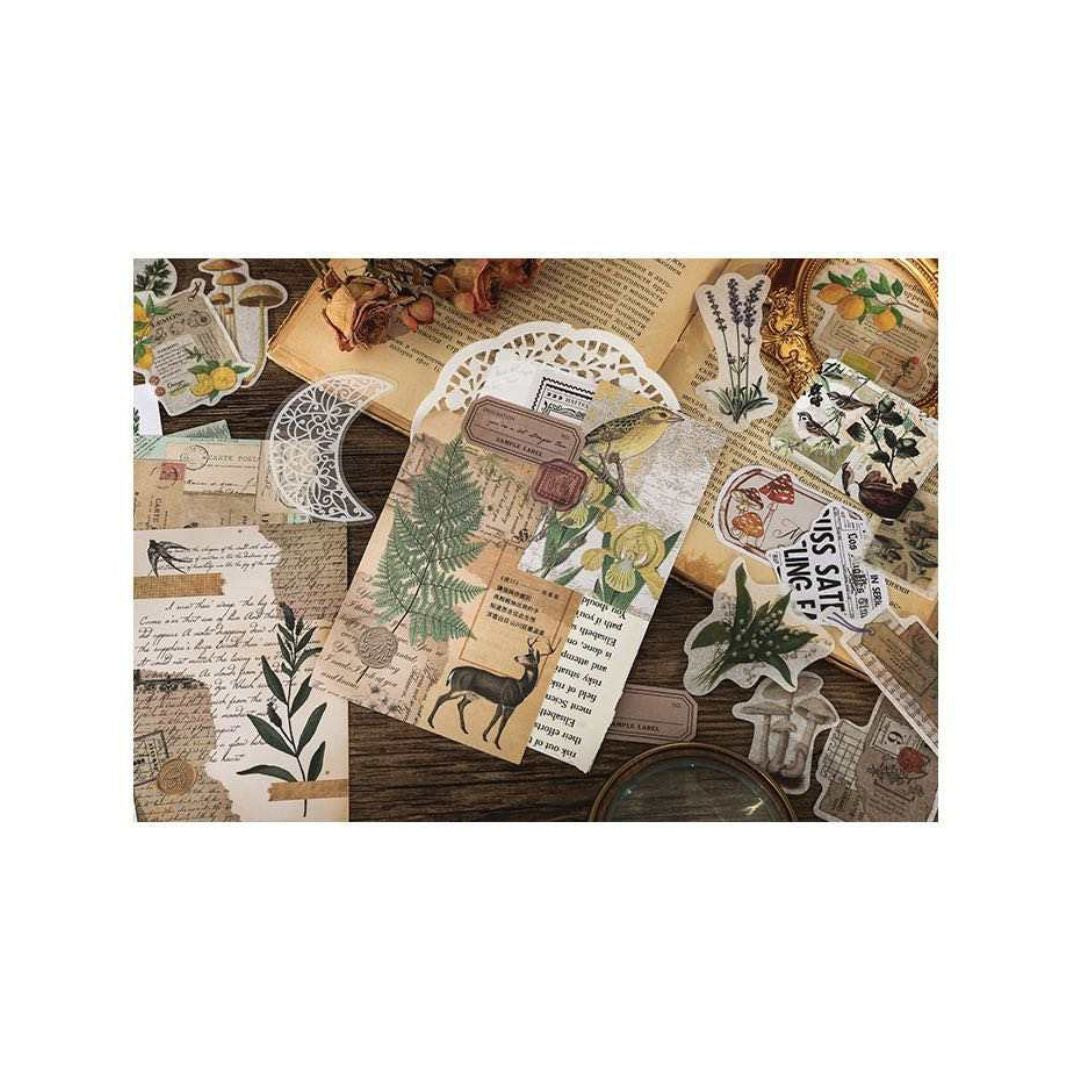 Nature themed mega ephemera bundle - 260pcs