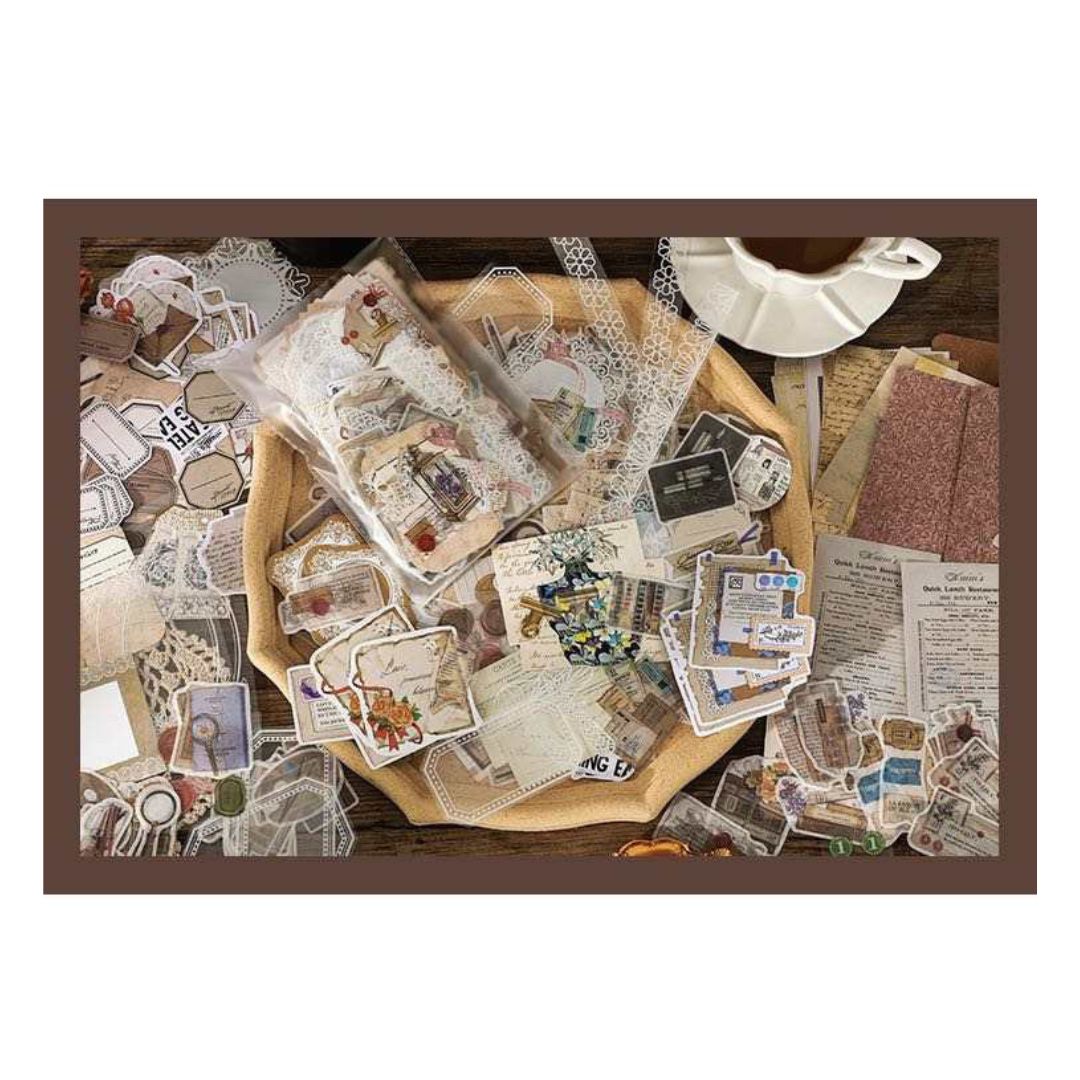Art & bookish mega ephemera bundle - 260 pcs