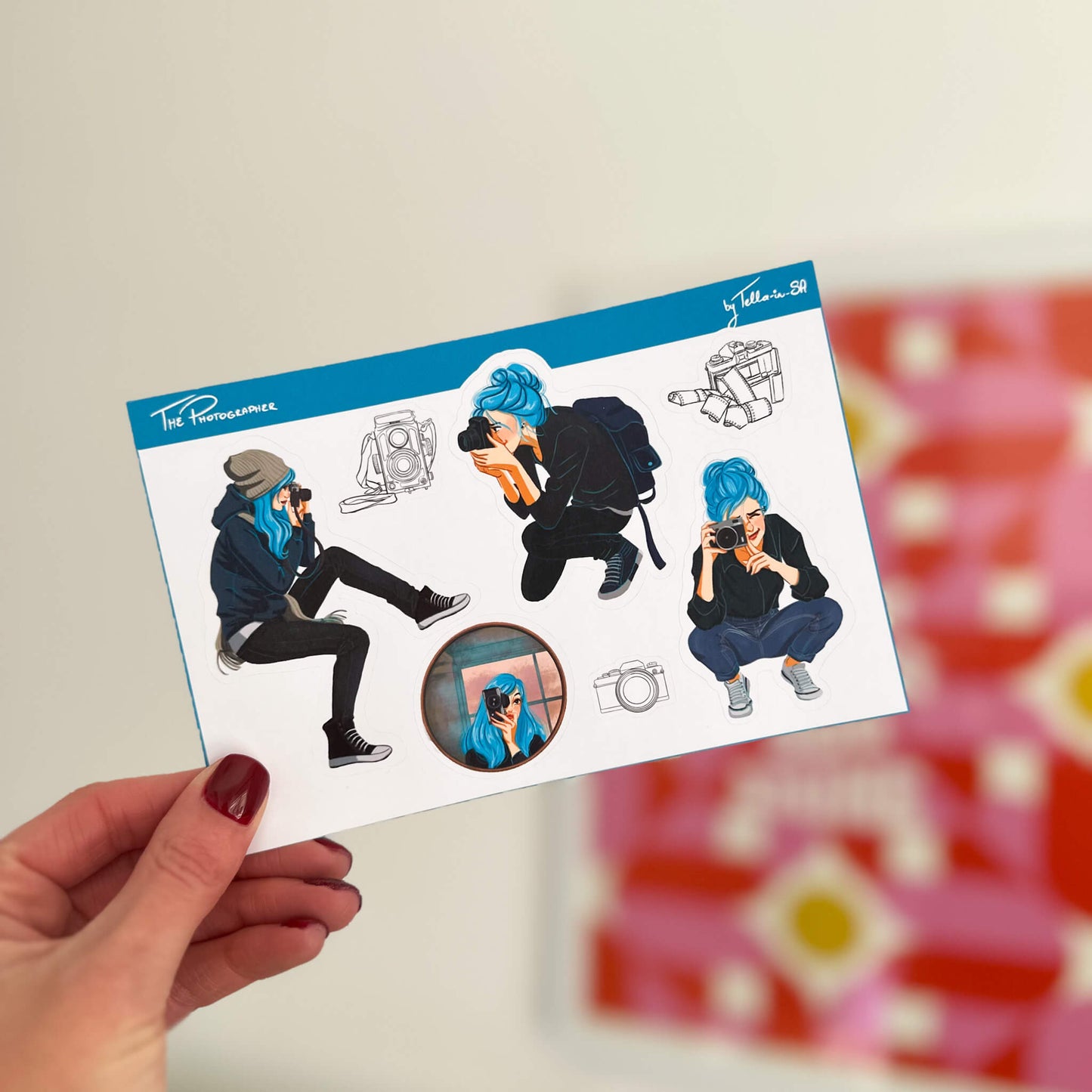 Sticker sheets by Tella in SA