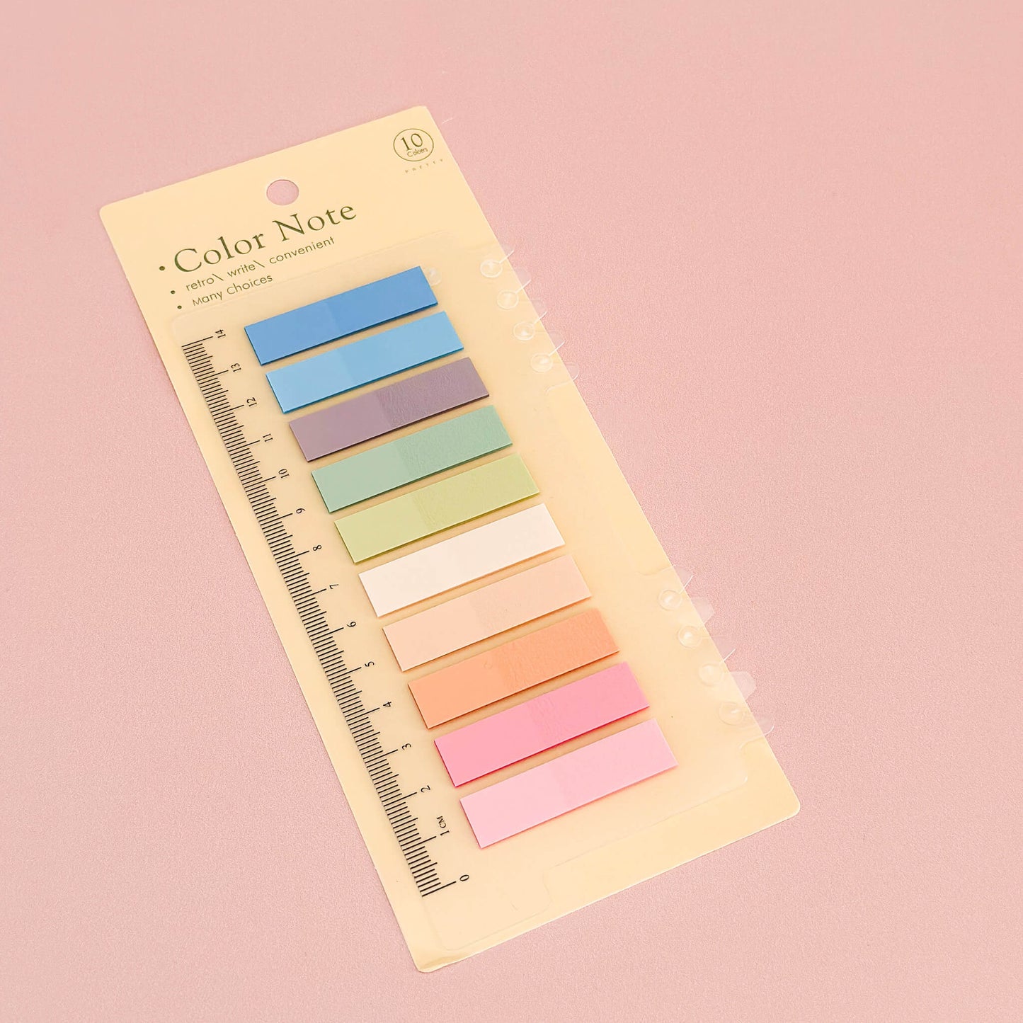 Index sticky tabs - Summer colour range