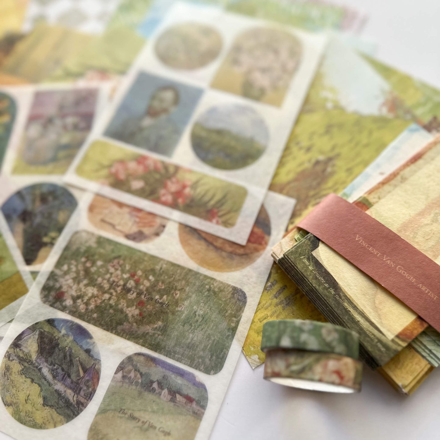 Van Gogh A6 Journal & ephemera bundle