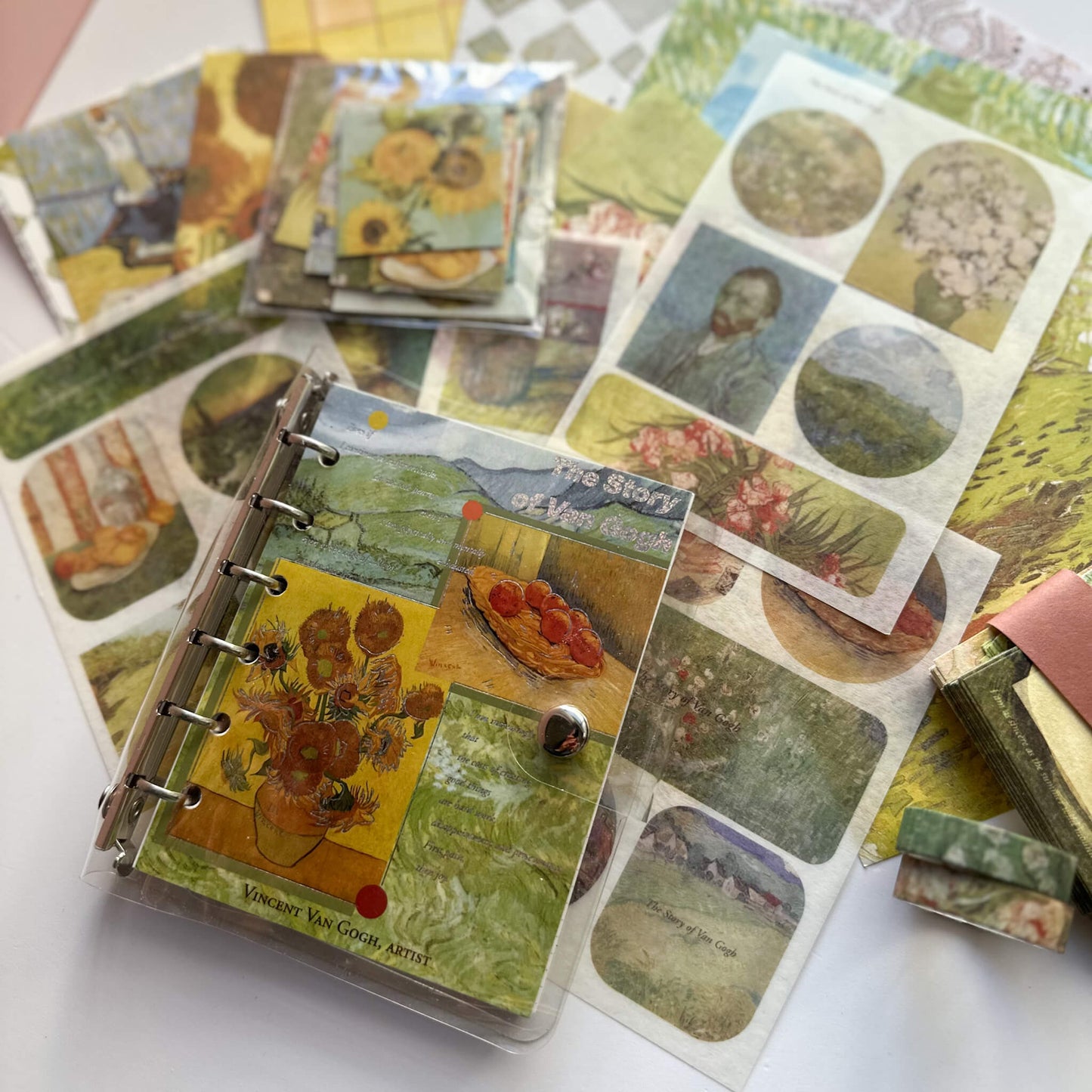 Van Gogh A6 Journal & ephemera bundle