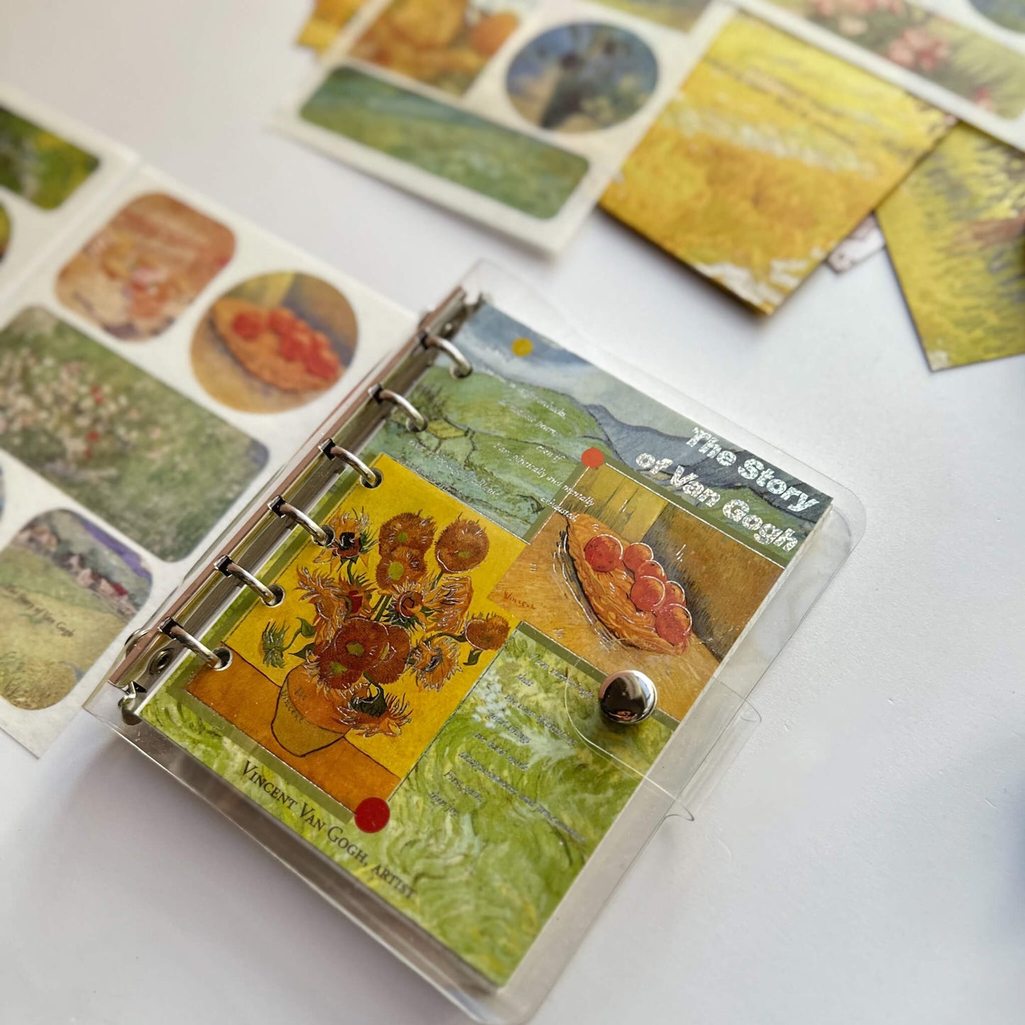 Van Gogh A6 Journal & ephemera bundle