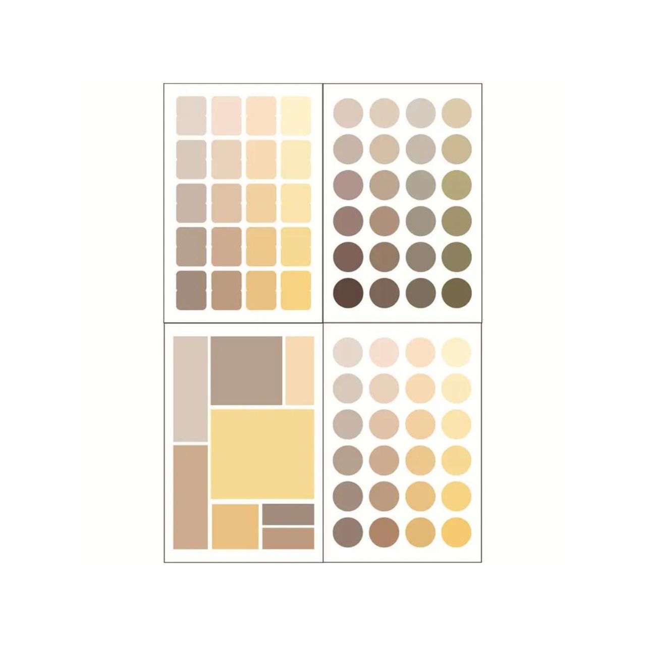 The Sun Linen A5 dotted journal