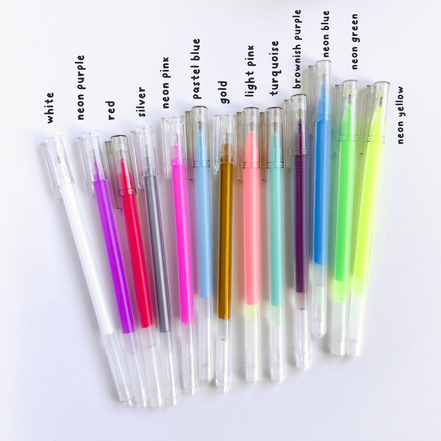 Fine point milky pen