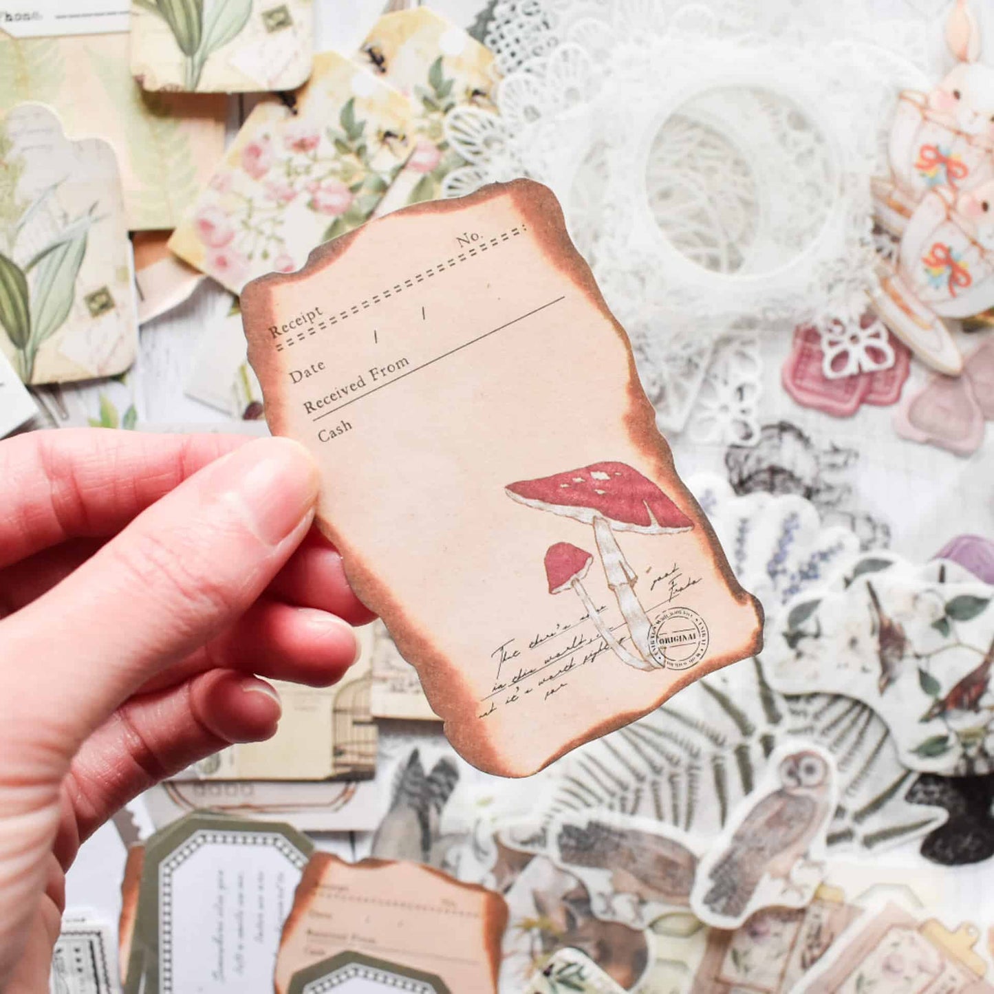 Nature themed mega ephemera bundle - 260pcs