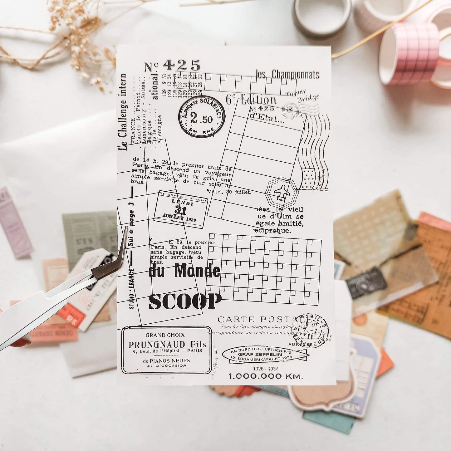 Ephemera bundle - Paper collection hall- 27pcs