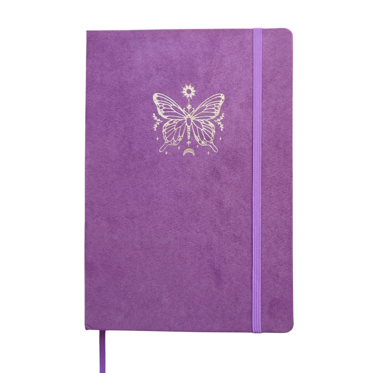 Personalised Majestic butterfly B5 dotted journal - Velvet cover