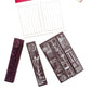 Foam stamp kit with paper pad - Flower mail