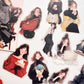 Girls sticker pack - Red