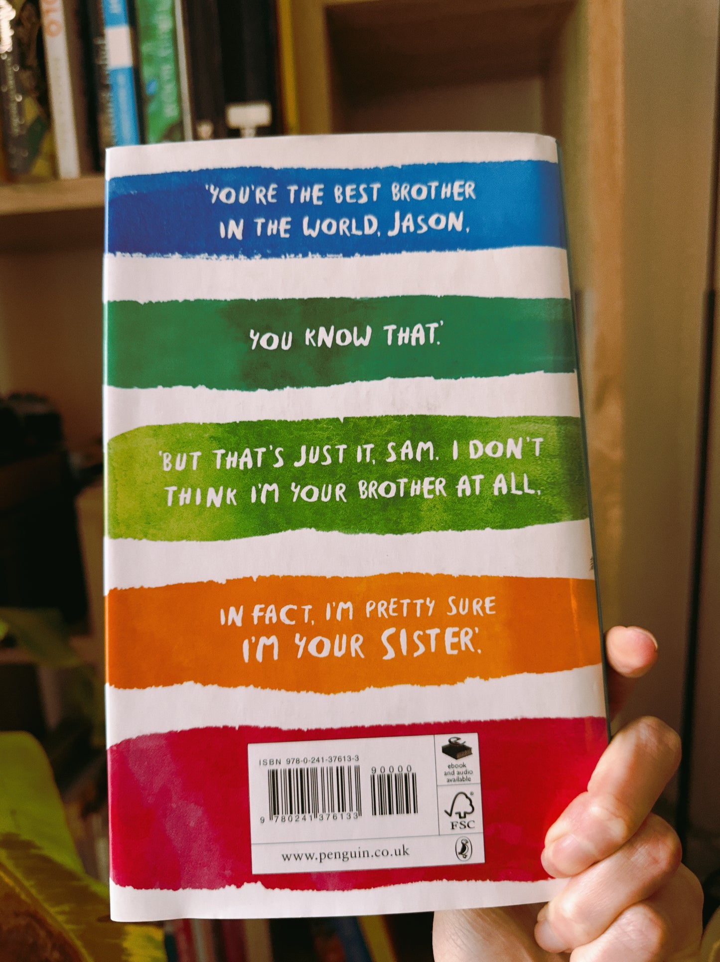 My brother’s name is Jessica Hardcover - 2nd hand