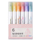 Soft colours highlighter pack - 6pcs