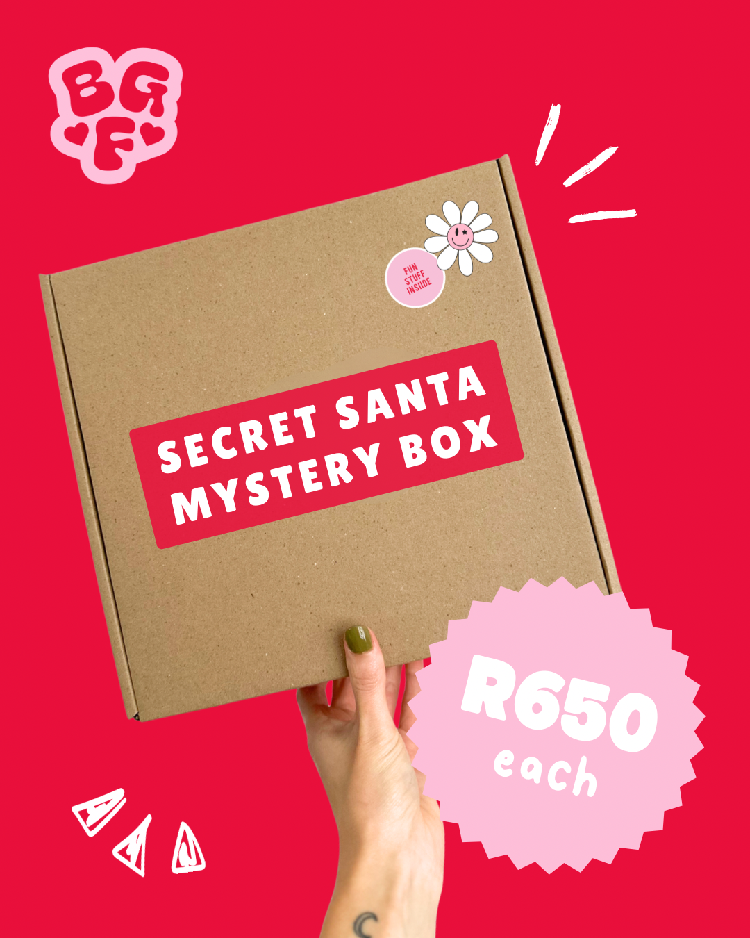 Secret Santa Mystery Box – 12+ Surprise Stationery Treats