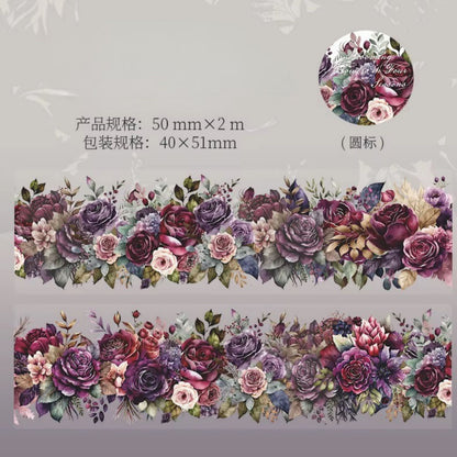 Botanical floral - PET tape roll