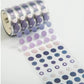 Washi dot sticker roll - Purple