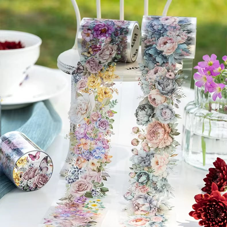 Botanical floral - PET tape roll