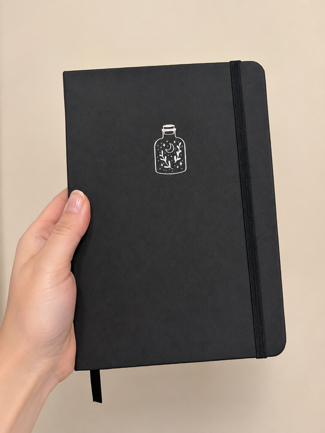 The Midnight Black paper A5 dotted bullet journal