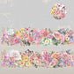 Bunches of floral - PET tape roll
