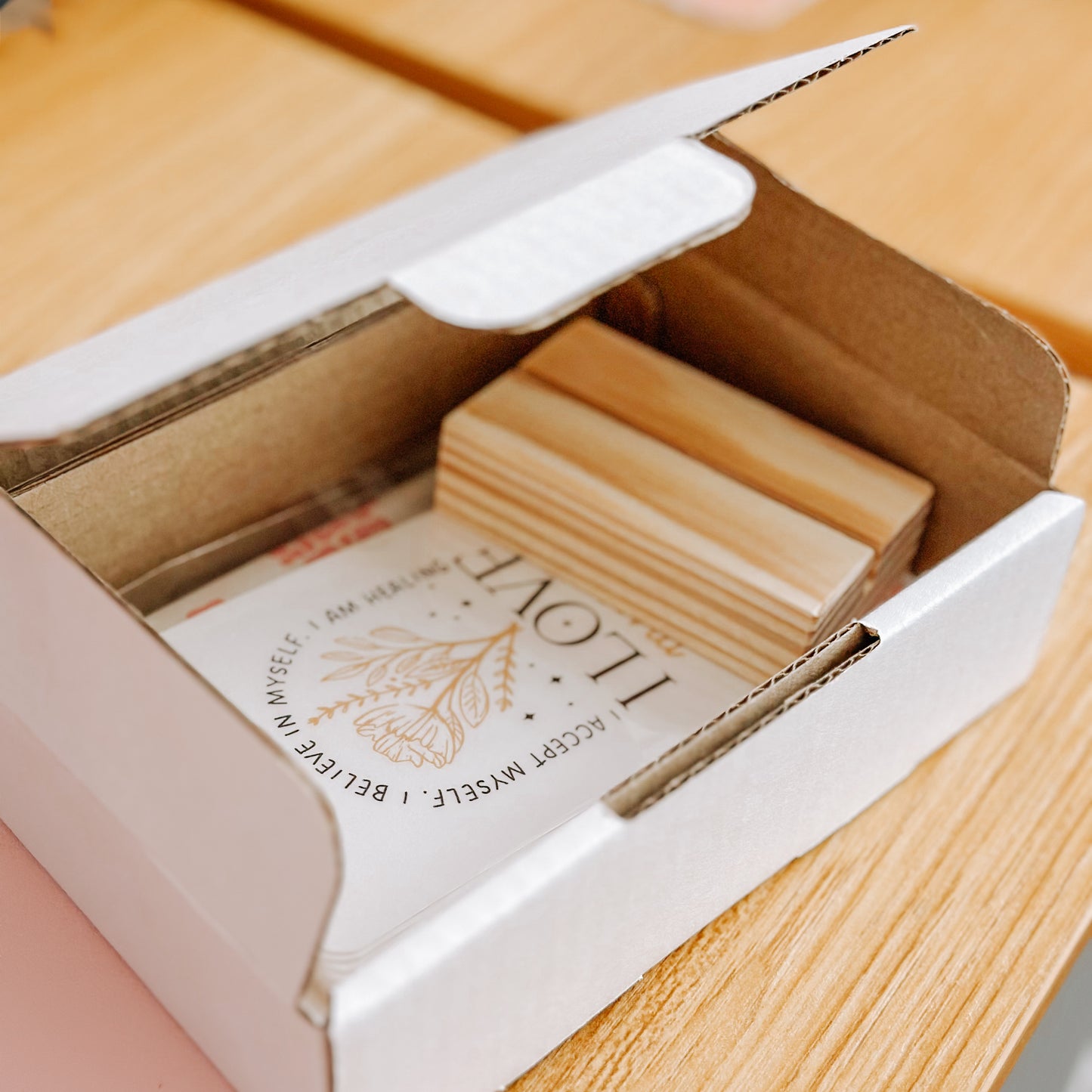 Affirmation card set