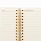 Hardcover A4 Spiral Notebook with PU leather cover