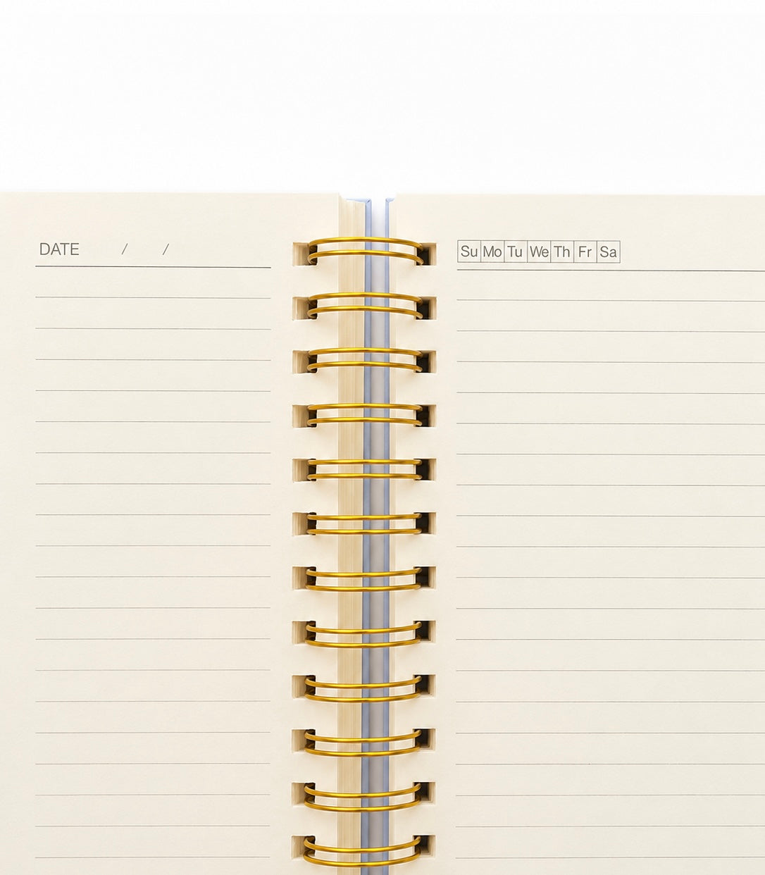 Hardcover A4 Spiral Notebook with PU leather cover