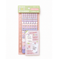 Numbers, Letters and Round, square Shapes sticker set