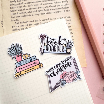 Bookish sticker pack - style 1