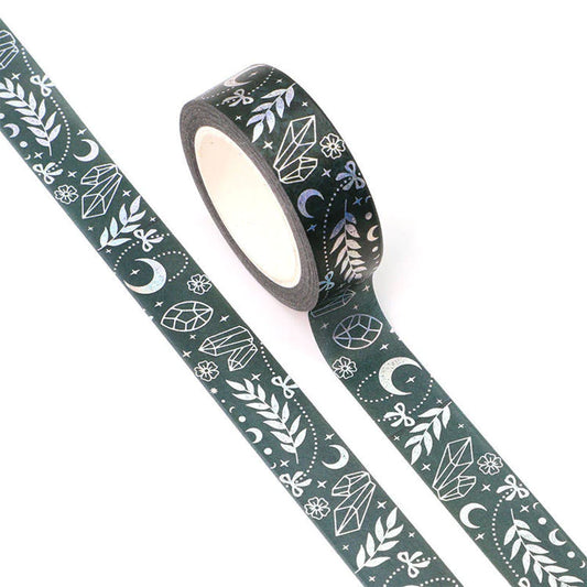 Crystals & moons washi tape