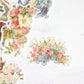 Washi stickers - Doves & flowers - 40 pcs