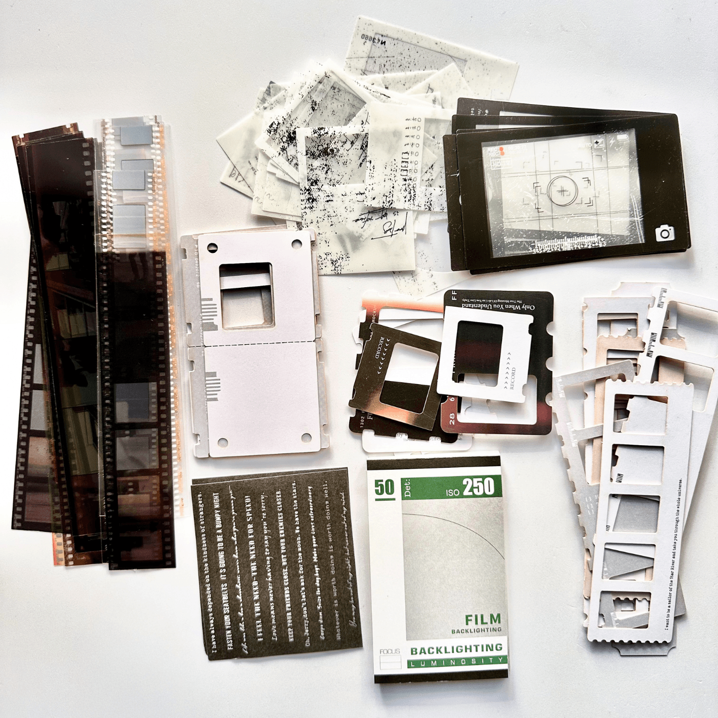 Nostalgic film journal and crafts decoration kit
