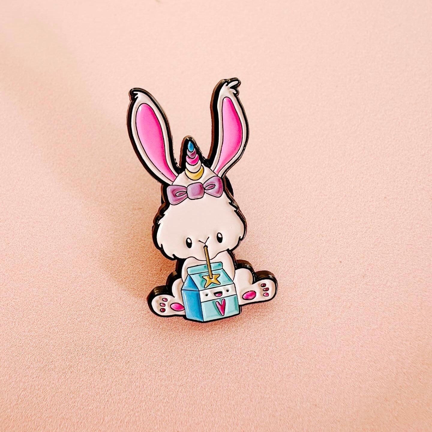 Moonbeam enamel pin