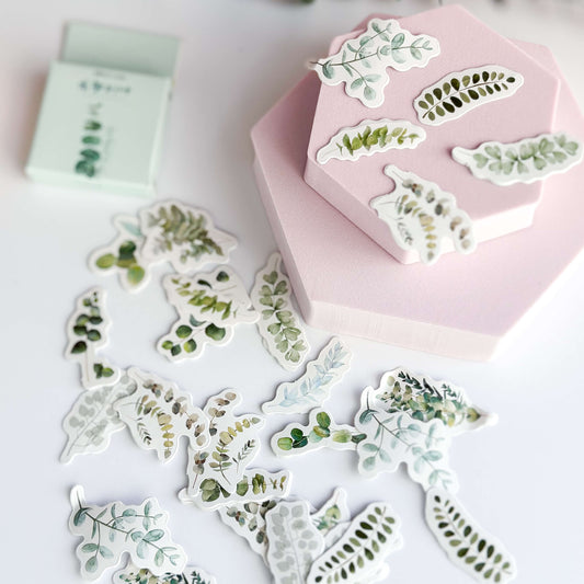 Eucalyptus sticker set