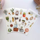 Home decor washi sticker set