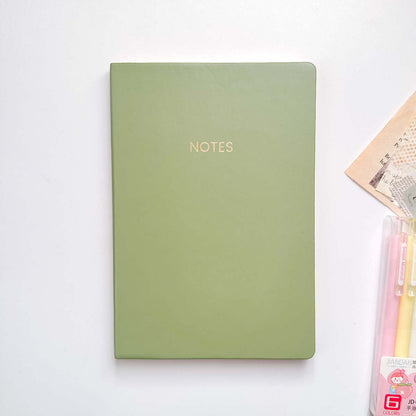 Pastel softcover notebook
