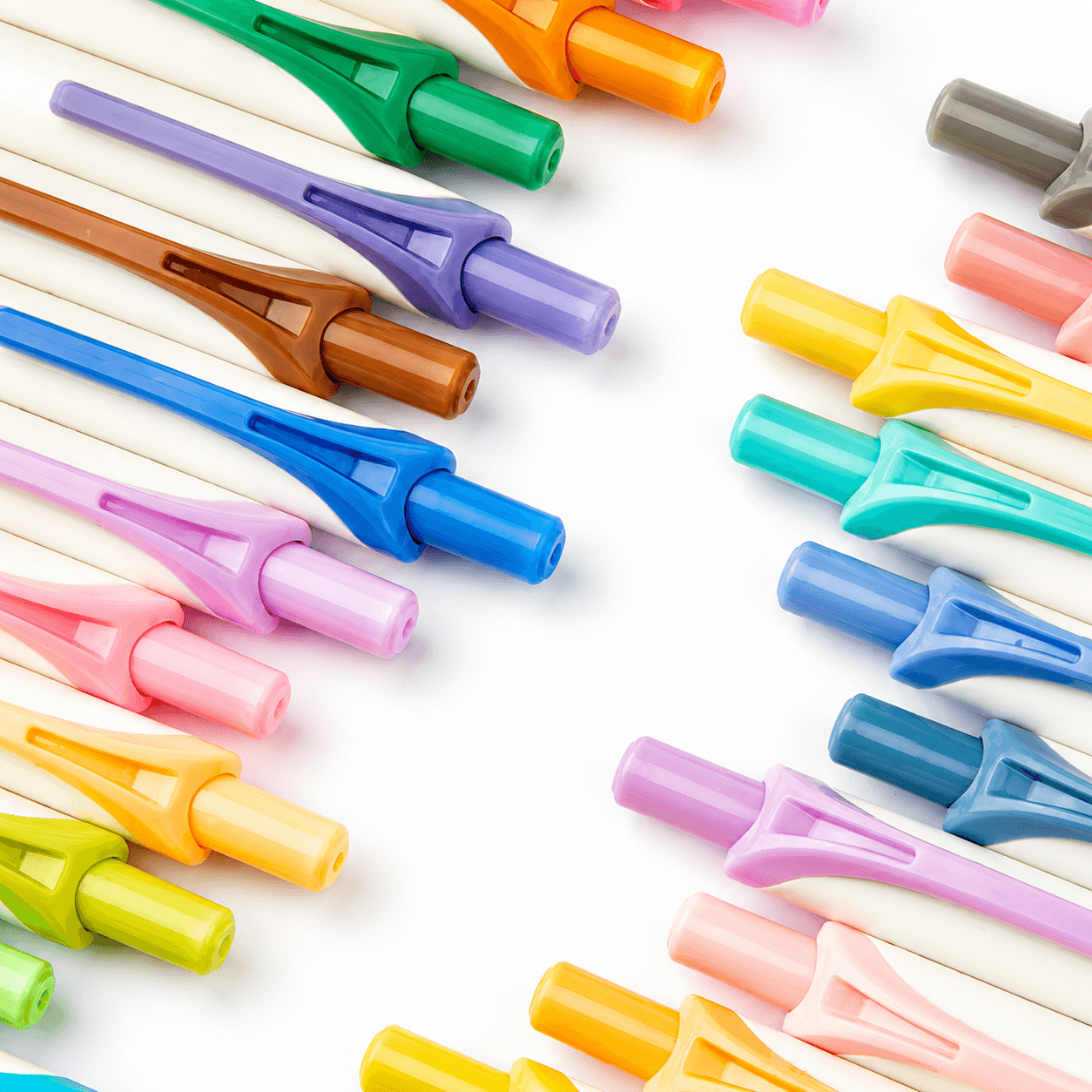Retractable Highlighter set - 6pcs