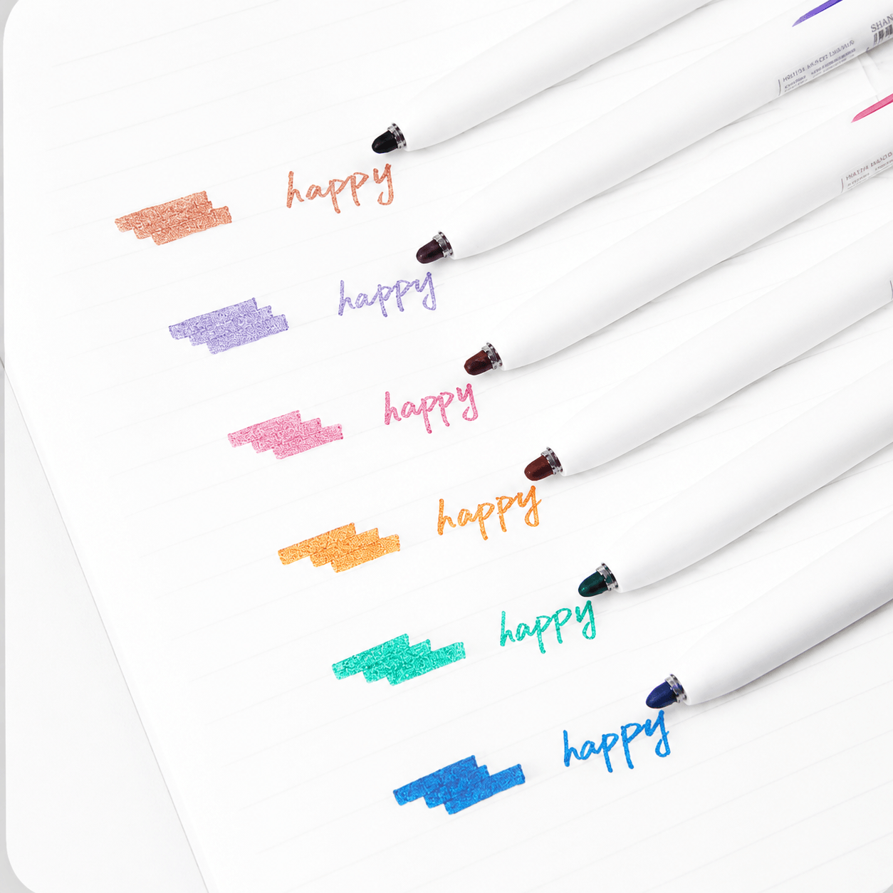 Retractable Highlighter set - 6pcs