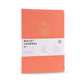Sunset Linen B5 Dotted Journal - Linen cover
