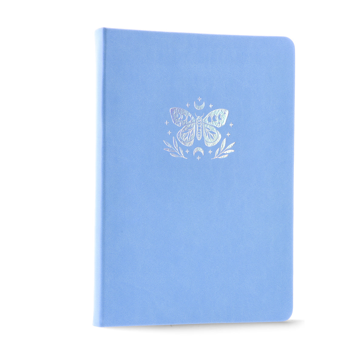 The Aurora Wings A5 Dotted Bullet Journal - PU leather with holographic edges