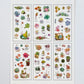 Succulents washi sticker set